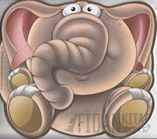 Sevimli Hayvanlar Çıkartmalı Boyama - Fil