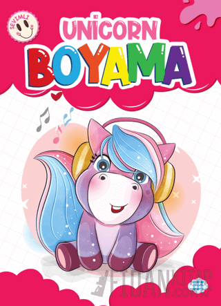 Sevimli Unicorn Boyama
