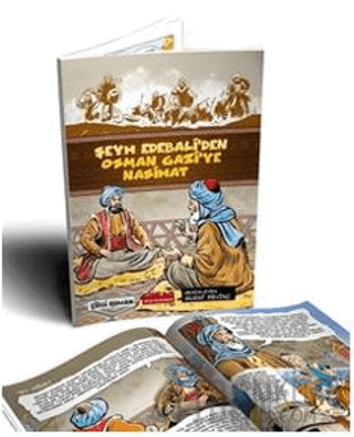 Şeyh Edebali'den Osman Gazi'ye Nasihat (Orta Boy, Renkli Çizgi Roman) 
