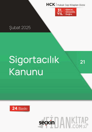 Sigortacılık Kanunu &#40;Cep Kitabı&#41; Seçkin Yayıncılık