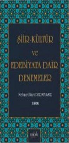 Şiir-Kültür ve Edebiyata Dair Denemeler