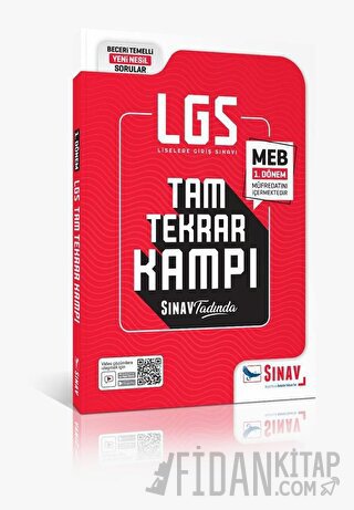 Sınav 8. Sınıf 1.Dönem Tam Tekrar Kamp Kitabı