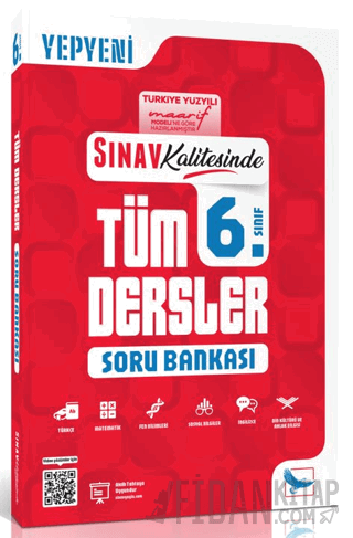 Sınav Kalitesinde 6. Sınıf Tüm Dersler Soru Bankası