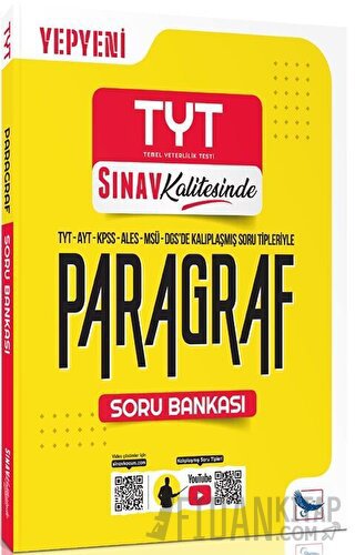Sınav Kalitesinde TYT AYT KPSS ALES MSÜ DGS Paragraf Soru Bankası