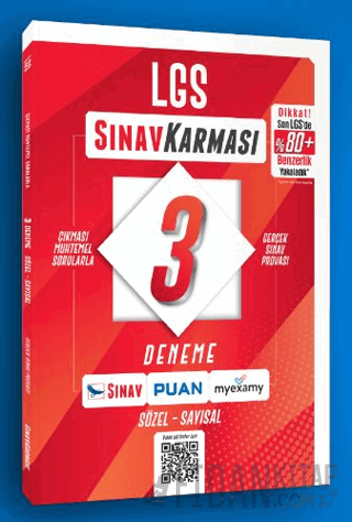 Sınav Karması 8. Sınıf LGS 3 Deneme