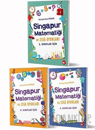 Singapur Matematiği ve Zeka Oyunları Seti (3 Kitap Takım)