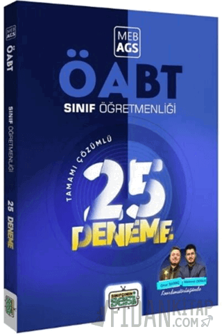 Sınıfçının Sesi ÖABT MEB AGS Sınıf Öğretmenliği 25 Deneme Onur Babaç