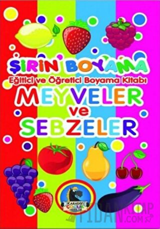 Şirin Boyama - Meyveler ve Sebzeler Kolektif