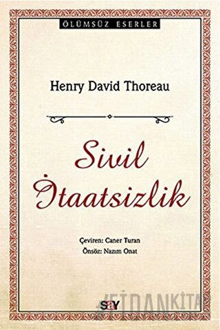 Sivil İtaatsizlik Henry David Thoreau