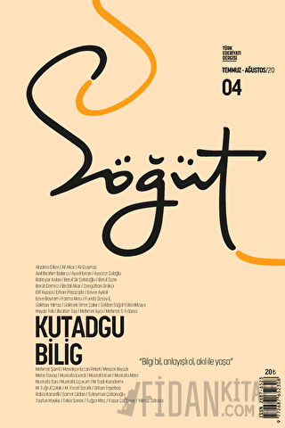 Söğüt - Türk Edebiyatı Dergisi Sayı 04 / Temmuz - Ağustos 2020