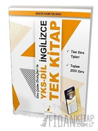 Soru Çözüm Stratejileri ile YKS-DİL İngilizce Tek Kitap Dijital Çözümlü