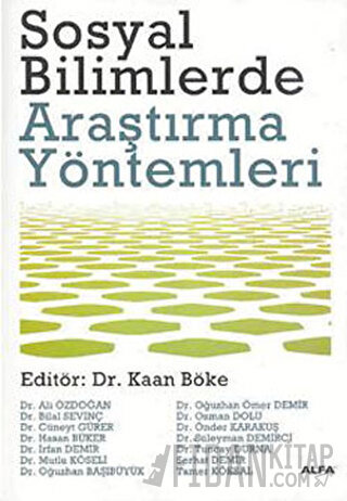 Sosyal Bilimlerde Araştırma Yöntemleri