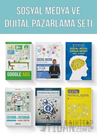 Sosyal Medya ve Dijital Pazarlama Seti (6 Kitap Takım)