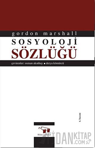 Sosyoloji Sözlüğü (Ciltli) Gordon Marshall