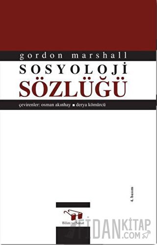 Sosyoloji Sözlüğü (Ciltli)