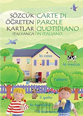 Sözcük Öğreten Kartlar - İtalyanca