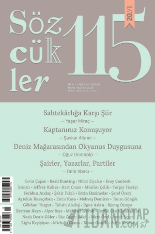 Sözcükler Dergisi 115. Sayı Mayıs - Haziran 2025