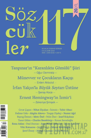 Sözcükler Dergisi 117. Sayı Eylül - Ekim 2025