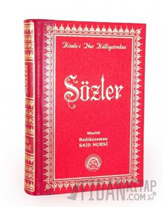 Sözler Orta Boy Sırtı Deri (Ciltli)