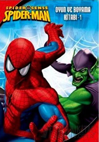 Spider-Man Oyun ve Boyama Kitabı - 1 Kolektif