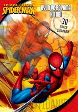 Spider-Man Oyun ve Boyama Kitabı (30 Süper Çıkartma) Kolektif
