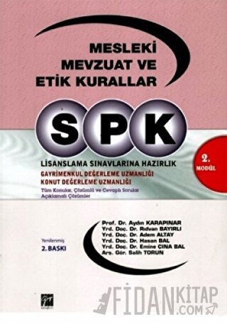 SPK 2. Modül - Mesleki Mevzuat ve Etik Kurallar Adem Altay