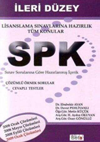 SPK İleri Düzey Ebubekir Ayan