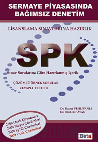 SPK Sermaye Piyasasında Bağımsız Denetim Davut Pehlivanlı