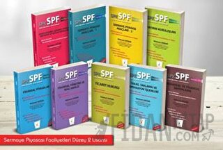 SPK - SPF Sermaye Piyasası Faaliyetleri Düzey 2 Lisansı Seti (9 Kitap 