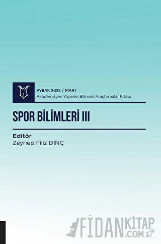 Spor Bilimleri III ( AYBAK 2022 Mart )
