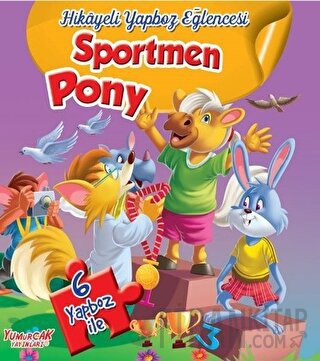 Sportmen Pony - Hikayeli Yapboz Eğlencesi (Ciltli) Kolektif