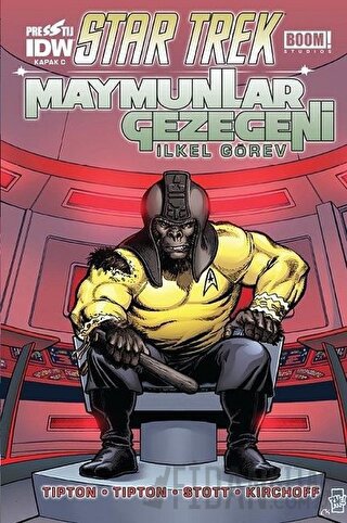 Star Trek Maymunlar Gezegeni - Kapak C David Tipton