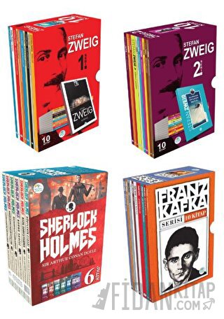 Stefan Zweig 1-2 - Franz Kafka ve Sherlock Holmes Seti (36 Kitap) Stef