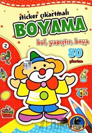 Sticker Çıkartmalı Boyama 2 Kolektif