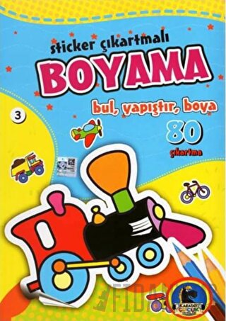 Sticker Çıkartmalı Boyama 3 Kolektif