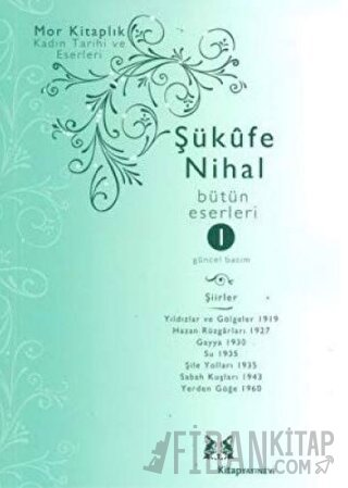 Şükufe Nihal Bütün Eserleri 1 Şükufe Nihal