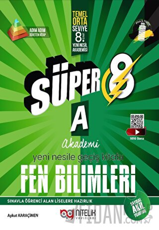 Süper 8 Fen Bilimleri A Yeni Nesile Geçiş Kitabı