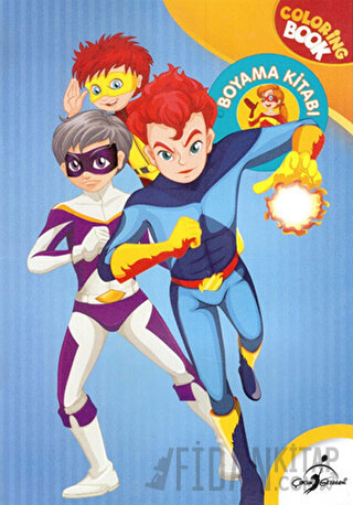 Süper Kahramanlar Boyama Kitabı Kolektif