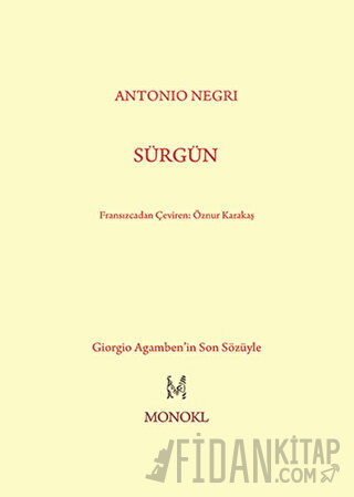 Sürgün Antonio Negri