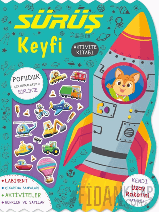 Sürüş Keyfi - Çıkartmalı Aktivite Kitabı Kolektif