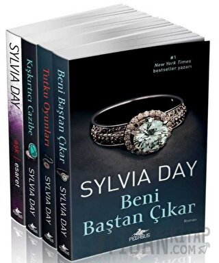 Sylvia Day Romantik Kitaplar Koleksiyon Takım Set 4 Kitap Sylvia Day