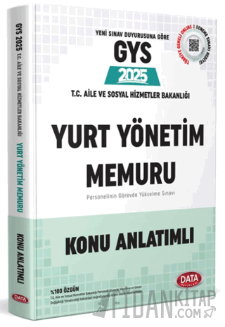 T.C. Aile ve Sosyal Hizmetler Bakanlığı Yurt Yönetim Memuru GYS Konu Anlatımlı