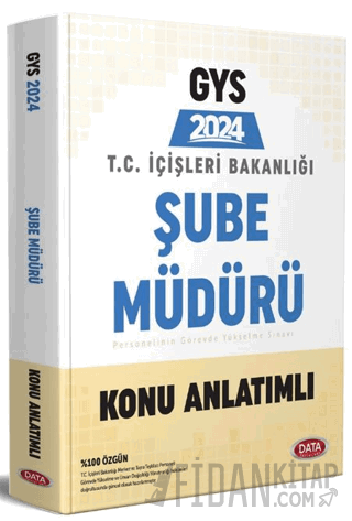 T.C. İçişleri Bakanlığı Şube Müdür GYS Konu Anlatımlı Kolektif