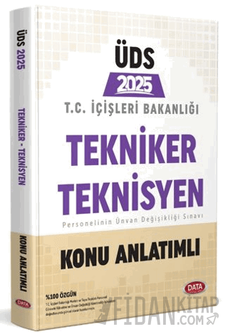 T.C. İçişleri Bakanlığı Tekniker - Teknisyen GYS - ÜDS Konu Anlatımlı 