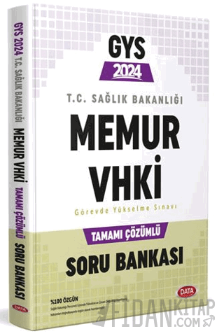T.C. Sağlık Bakanlığı Memur VHKİ Tamamı Çözümlü Soru Bankası Kolektif