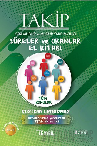 Takip İcra Müdür Ve Müdür Yardımcılığı  Süreler Ve Oranlar El Kitabı S