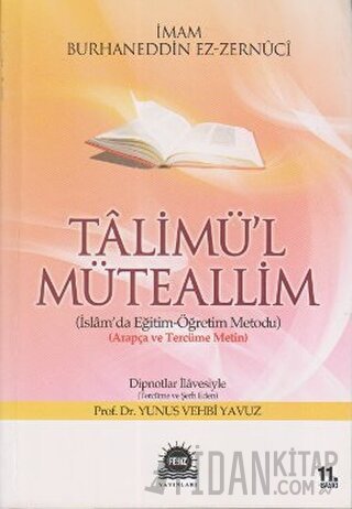 Talimü’l Müteallim İmam Burhaneddin Ez-Zernuci