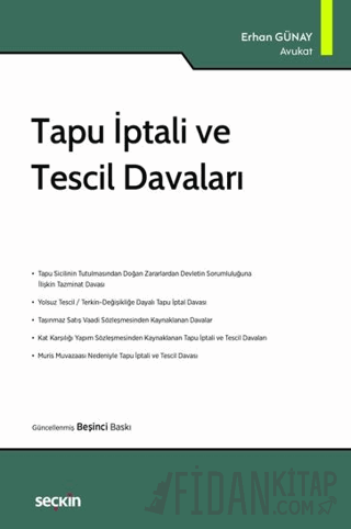 Tapu İptali ve Tescil Davaları (Ciltli)