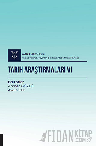 Tarih Araştırmaları VI - Aybak 2022 Eylül