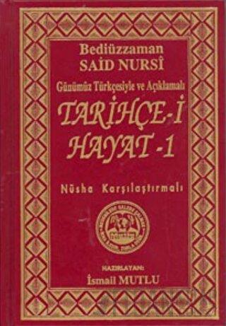 Tarihçe-i Hayat 1 (Ciltli)
